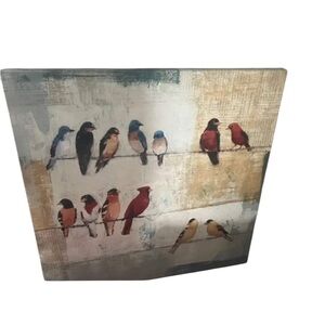 Colorful Bird Wall Art Decor